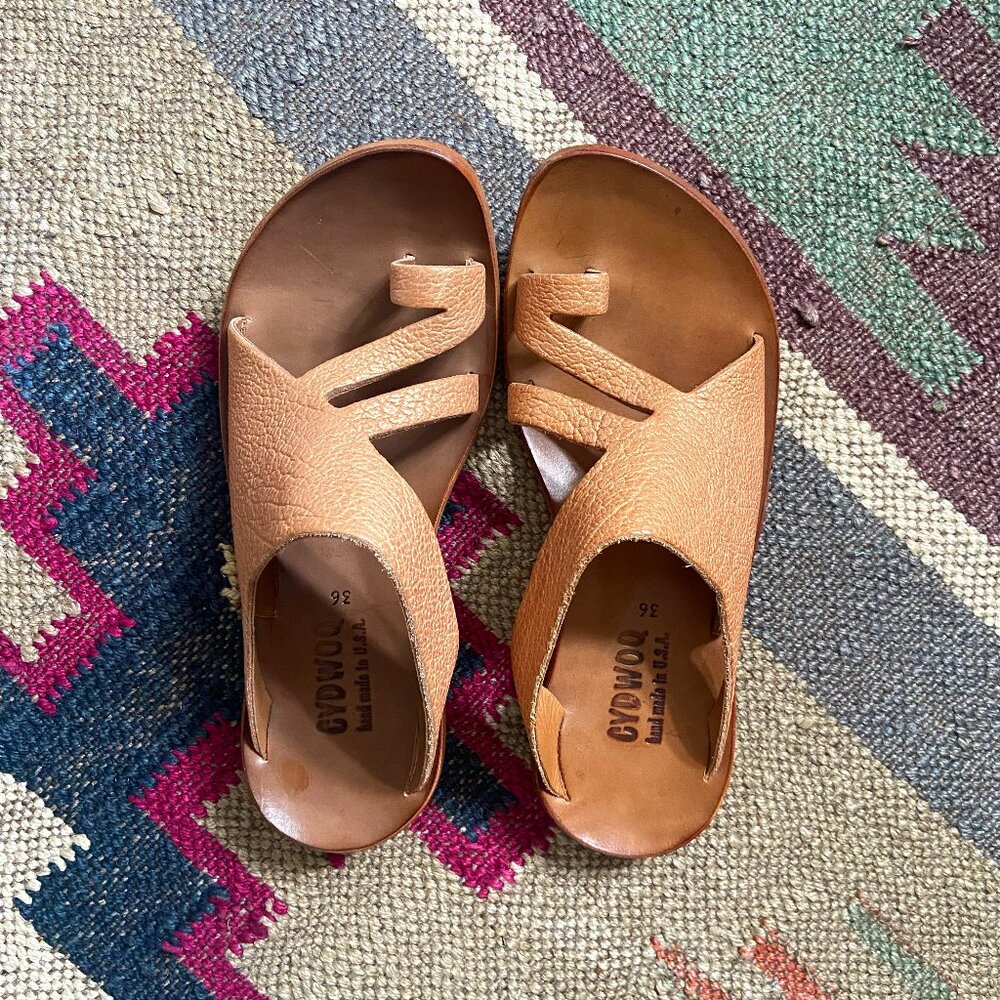 Cydwoq Leather Sandals - Size 36